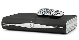 Sky HD unit with remote